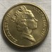 AUSTRALIA 1985 . ONE 1 DOLLAR COIN . PACK OF ROOS